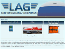 Tablet Screenshot of lag.cz
